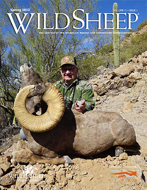 Wild Sheep magazine cover Spring 2023